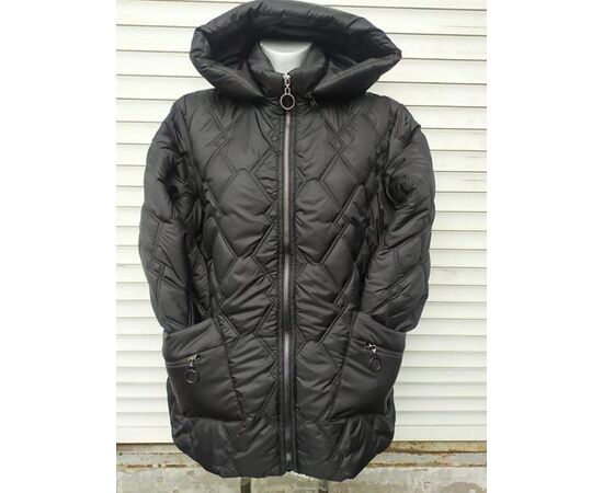 Куртка женская демисезонная 610 black р.52-58 "Svetlana" недорого оптом от прямого поставщика Фотография Куртка женская демисезонная 610 black р.52-58 "Svetlana" недорого оптом от прямого поставщика