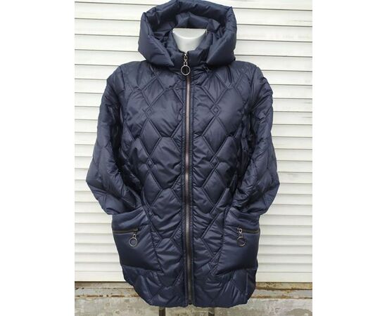 Куртка женская демисезонная 610 navy р.52-58 "Svetlana" недорого оптом от прямого поставщика Фотография Куртка женская демисезонная 610 navy р.52-58 "Svetlana" недорого оптом от прямого поставщика