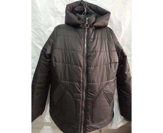 Куртка женская демисезонная 75 black р.52-58 "Svetlana" недорого оптом от прямого поставщика Фотография Куртка женская демисезонная 75 black р.52-58 "Svetlana" недорого оптом от прямого поставщика