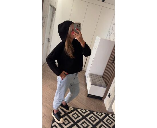 Худі жіноче LR425 black р.one size "Lora" недорого оптом від прямого постачальника Худі жіноче LR425 black р.one size "Lora" недорого оптом від прямого постачальника