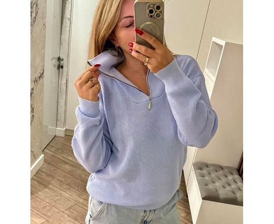 Светр жіночий LR437 l.blue р.42-46 "Lora" недорого оптом від прямого постачальника Светр жіночий LR437 l.blue р.42-46 "Lora" недорого оптом від прямого постачальника