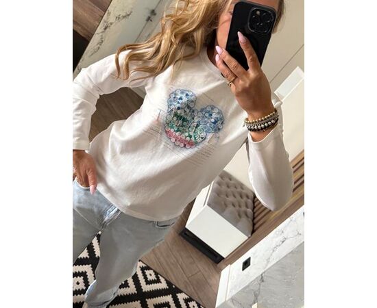 Светр жіночий LR451 white р.one size "Lora" недорого оптом від прямого постачальника Светр жіночий LR451 white р.one size "Lora" недорого оптом від прямого постачальника