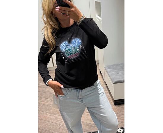 Светр жіночий LR452 black р.one size "Lora" недорого оптом від прямого постачальника Светр жіночий LR452 black р.one size "Lora" недорого оптом від прямого постачальника