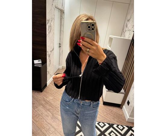 Кофта жіноча LR454 black р.one size "Lora" недорого оптом від прямого постачальника Кофта жіноча LR454 black р.one size "Lora" недорого оптом від прямого постачальника