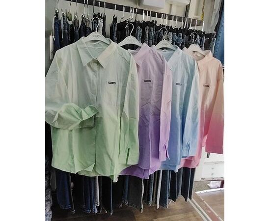 Сорочка жіноча LR472 mint р.one size "Lora" недорого оптом від прямого постачальника Сорочка жіноча LR472 mint р.one size "Lora" недорого оптом від прямого постачальника