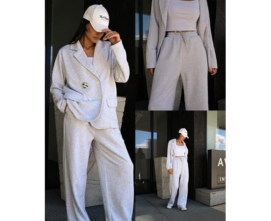 Костюм женский LR512 beige р.one size "Lora" недорого оптом от прямого поставщика Фотография Костюм женский LR512 beige р.one size "Lora" недорого оптом от прямого поставщика