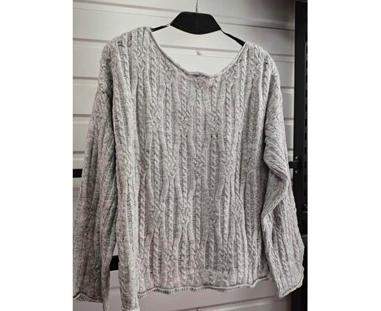 Светр жіночий LR522 grey р.one size "Lora" недорого оптом від прямого постачальника Светр жіночий LR522 grey р.one size "Lora" недорого оптом від прямого постачальника