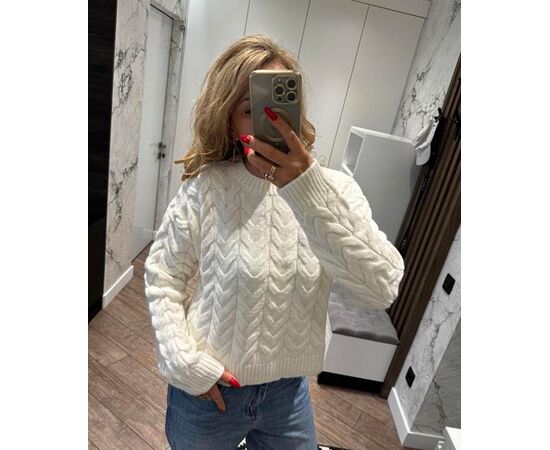 Светр жіночий LR553 white р.one size "Lora" недорого оптом від прямого постачальника Светр жіночий LR553 white р.one size "Lora" недорого оптом від прямого постачальника