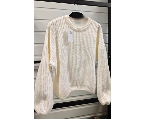 Свитер женский LR558 l.beige р.one size "Lora" недорого оптом от прямого поставщика Фотография Свитер женский LR558 l.beige р.one size "Lora" недорого оптом от прямого поставщика