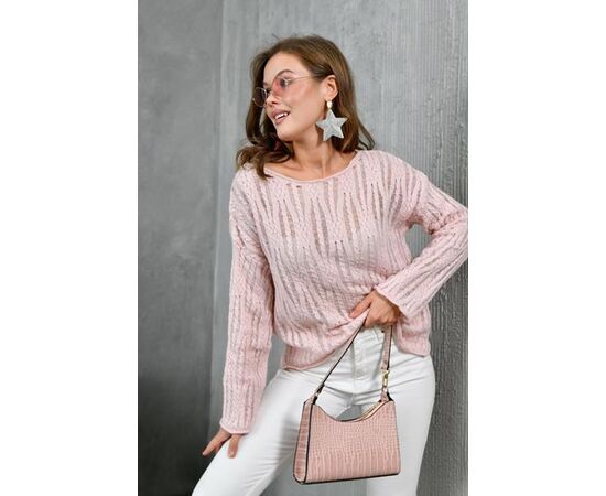 Светр жіночий LR579 beige р.one size "Lora" недорого оптом від прямого постачальника Светр жіночий LR579 beige р.one size "Lora" недорого оптом від прямого постачальника