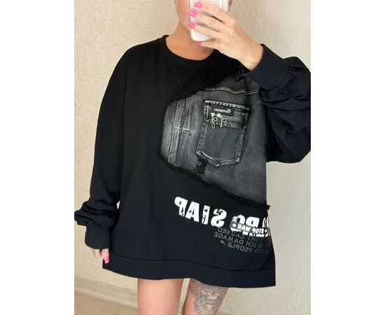 Светр жіночий LR600 black р.one size "Lora" недорого оптом від прямого постачальника Светр жіночий LR600 black р.one size "Lora" недорого оптом від прямого постачальника