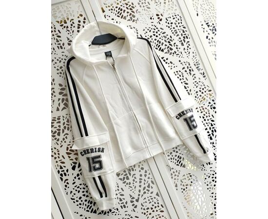 Кофта спортивна жіноча LR613 white р.42-46 "Lora" недорого оптом від прямого постачальника Кофта спортивна жіноча LR613 white р.42-46 "Lora" недорого оптом від прямого постачальника