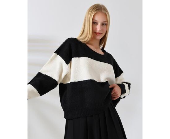 Светр жіночий LR626 black р.one size "Lora" недорого оптом від прямого постачальника Светр жіночий LR626 black р.one size "Lora" недорого оптом від прямого постачальника