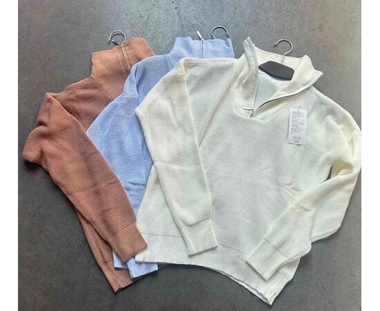 Свитер женский LR633 l.blue р.42-46 "Lora" недорого оптом от прямого поставщика Фотография Свитер женский LR633 l.blue р.42-46 "Lora" недорого оптом от прямого поставщика