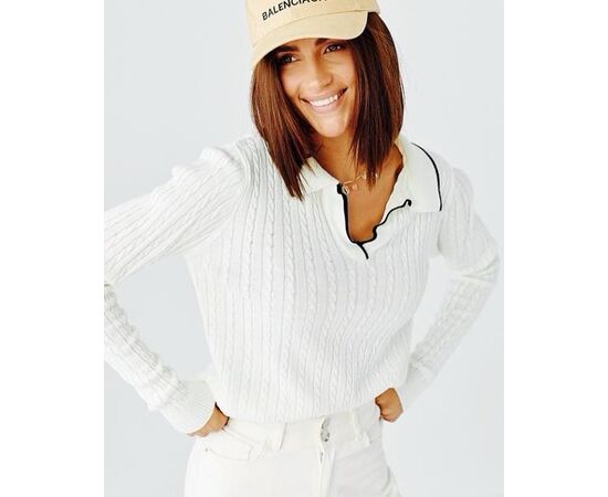 Свитер женский LR636 white р.one size "Lora" недорого оптом от прямого поставщика Фотография Свитер женский LR636 white р.one size "Lora" недорого оптом от прямого поставщика