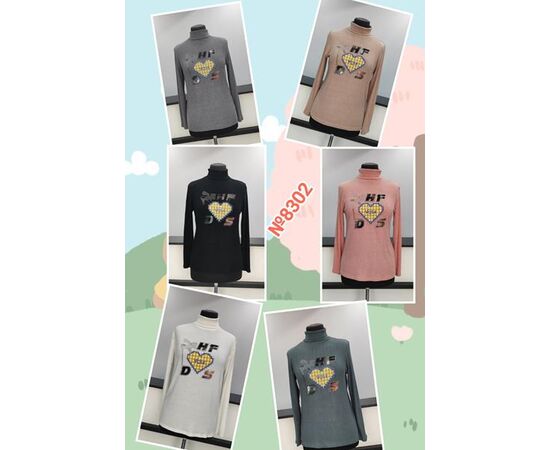 Гольф женский 8302 mix р.3XL-6XL "Desselil" недорого оптом от прямого поставщика Фотография Гольф женский 8302 mix р.3XL-6XL "Desselil" недорого оптом от прямого поставщика