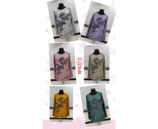 Свитер женский 8313 mix р.3XL-6XL "Desselil" недорого оптом от прямого поставщика Фотография Свитер женский 8313 mix р.3XL-6XL "Desselil" недорого оптом от прямого поставщика