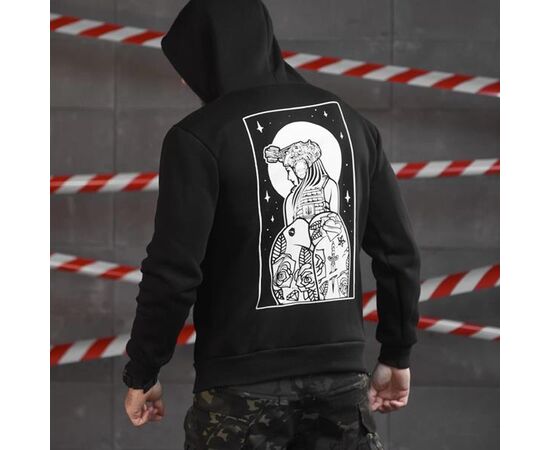 Худи мужской 1183 black р.M-3XL "Madoka" недорого оптом от прямого поставщика Фотография Худи мужской 1183 black р.M-3XL "Madoka" недорого оптом от прямого поставщика