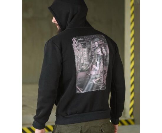 Худи мужской 1184 black р.M-3XL "Madoka" недорого оптом от прямого поставщика Фотография Худи мужской 1184 black р.M-3XL "Madoka" недорого оптом от прямого поставщика