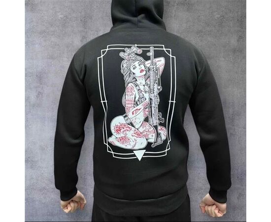 Худи мужской 1186 black р.M-3XL "Madoka" недорого оптом от прямого поставщика Фотография Худи мужской 1186 black р.M-3XL "Madoka" недорого оптом от прямого поставщика