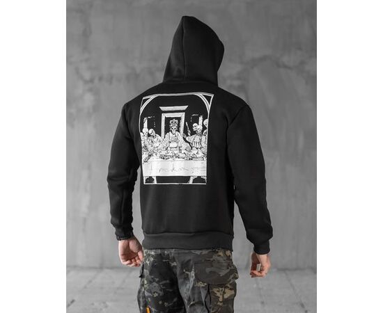 Худи мужской 1193 black р.M-3XL "Madoka" недорого оптом от прямого поставщика Фотография Худи мужской 1193 black р.M-3XL "Madoka" недорого оптом от прямого поставщика