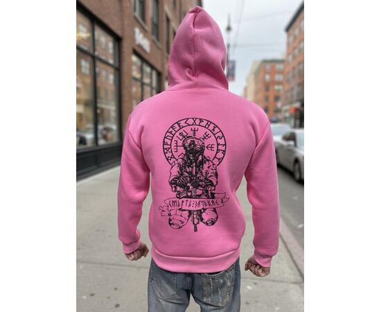 Худи мужской 1209 pink р.M-3XL "Madoka" недорого оптом от прямого поставщика Фотография Худи мужской 1209 pink р.M-3XL "Madoka" недорого оптом от прямого поставщика