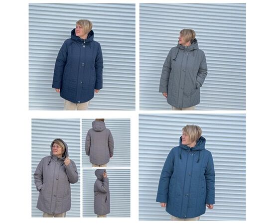 Куртка жіноча зимова 681 grey р.48-60 "DKNSEL" недорого оптом від прямого постачальника Куртка жіноча зимова 681 grey р.48-60 "DKNSEL" недорого оптом від прямого постачальника