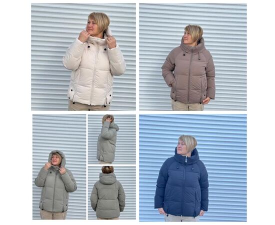 Куртка женская зимняя 8876 nude р.42-50 "DKNSEL" недорого оптом от прямого поставщика Фотография Куртка женская зимняя 8876 nude р.42-50 "DKNSEL" недорого оптом от прямого поставщика