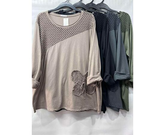 Свитер женский E686 blue р.52-54 "Emsweekis" недорого оптом от прямого поставщика Фотография Свитер женский E686 blue р.52-54 "Emsweekis" недорого оптом от прямого поставщика