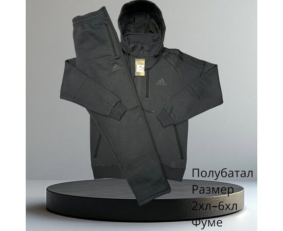 Костюм спортивный мужской H704 black р.2XL-6XL "Hai" недорого оптом от прямого поставщика Фотография Костюм спортивный мужской H704 black р.2XL-6XL "Hai" недорого оптом от прямого поставщика