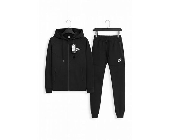 Костюм спортивный мужской J104 black р.M-3XL "Jiher" недорого оптом от прямого поставщика Фотография Костюм спортивный мужской J104 black р.M-3XL "Jiher" недорого оптом от прямого поставщика