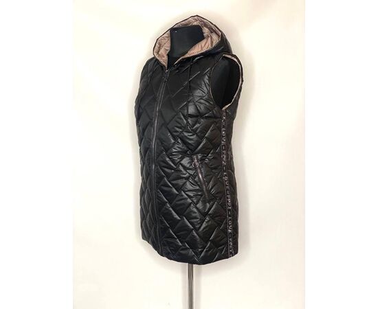 Жилетка женская K151 black р.50-60 "Kirgiz" недорого оптом от прямого поставщика Фотография Жилетка женская K151 black р.50-60 "Kirgiz" недорого оптом от прямого поставщика