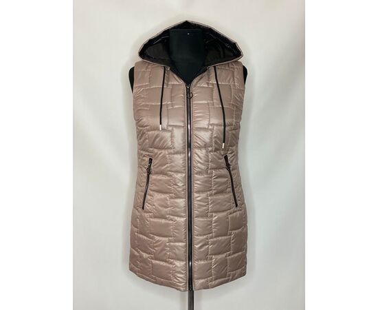 Жилетка женская K156 beige р.50-60 "Kirgiz" недорого оптом от прямого поставщика Фотография Жилетка женская K156 beige р.50-60 "Kirgiz" недорого оптом от прямого поставщика