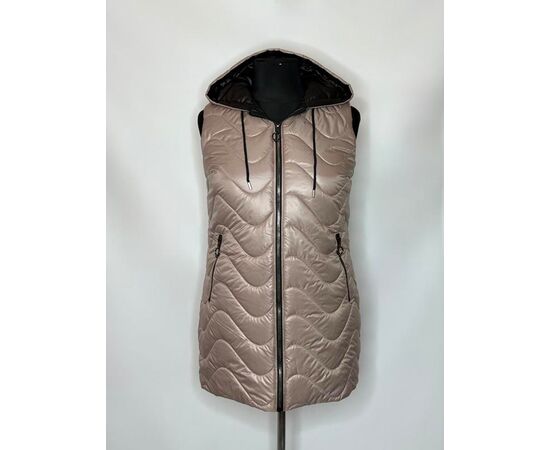 Жилетка женская K157 beige р.50-60 "Kirgiz" недорого оптом от прямого поставщика Фотография Жилетка женская K157 beige р.50-60 "Kirgiz" недорого оптом от прямого поставщика