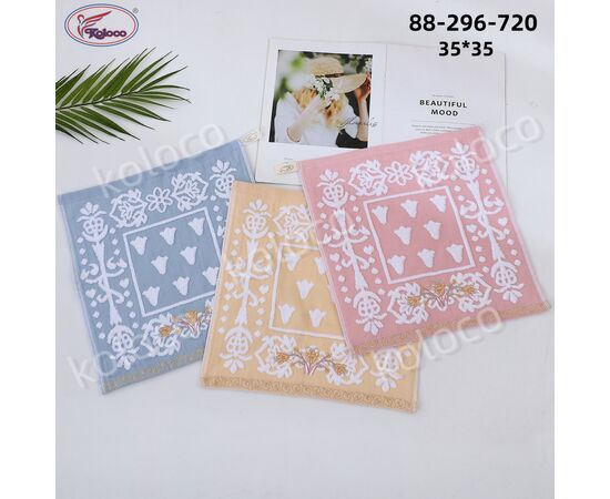 Полотенце 88-296-720 р.35*35 "Koloco" недорого оптом от прямого поставщика Фотография Полотенце 88-296-720 р.35*35 "Koloco" недорого оптом от прямого поставщика