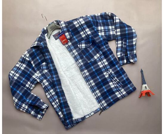 Сорочка чоловіча тепла VE0117 blue р.M-4XL "Annet" недорого оптом від прямого постачальника Сорочка чоловіча тепла VE0117 blue р.M-4XL "Annet" недорого оптом від прямого постачальника