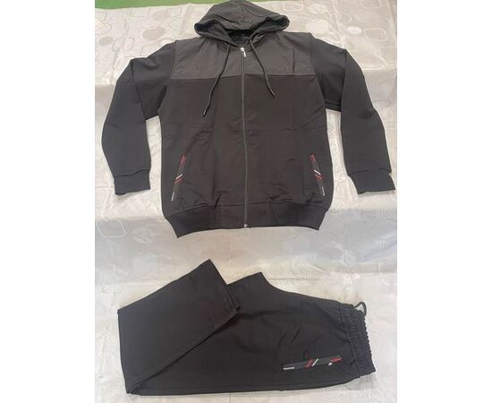 Костюм спортивный мужской DG591 black р.M-2XL "Dogan" недорого оптом от прямого поставщика Фотография Костюм спортивный мужской DG591 black р.M-2XL "Dogan" недорого оптом от прямого поставщика