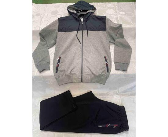 Костюм спортивный мужской DG592 grey р.M-2XL "Dogan" недорого оптом от прямого поставщика Фотография Костюм спортивный мужской DG592 grey р.M-2XL "Dogan" недорого оптом от прямого поставщика