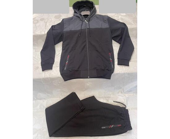 Костюм спортивный мужской DG593 black р.M-2XL "Dogan" недорого оптом от прямого поставщика Фотография Костюм спортивный мужской DG593 black р.M-2XL "Dogan" недорого оптом от прямого поставщика