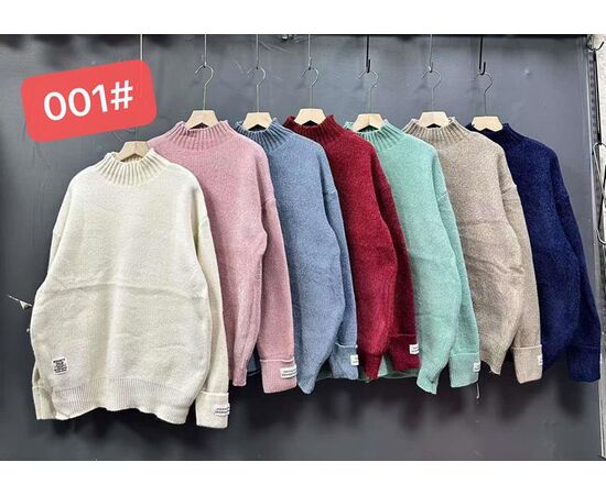 Светр жіночий 001 mix р.50-54 "PALMIRA" недорого оптом від прямого постачальника Светр жіночий 001 mix р.50-54 "PALMIRA" недорого оптом від прямого постачальника