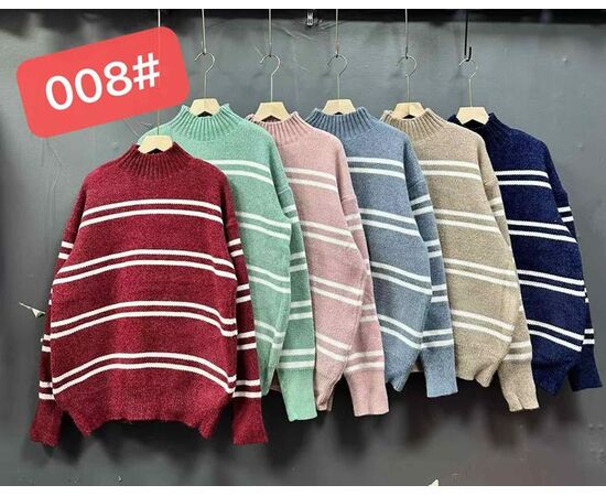 Светр жіночий 008 mix р.50-54 "PALMIRA" недорого оптом від прямого постачальника Светр жіночий 008 mix р.50-54 "PALMIRA" недорого оптом від прямого постачальника