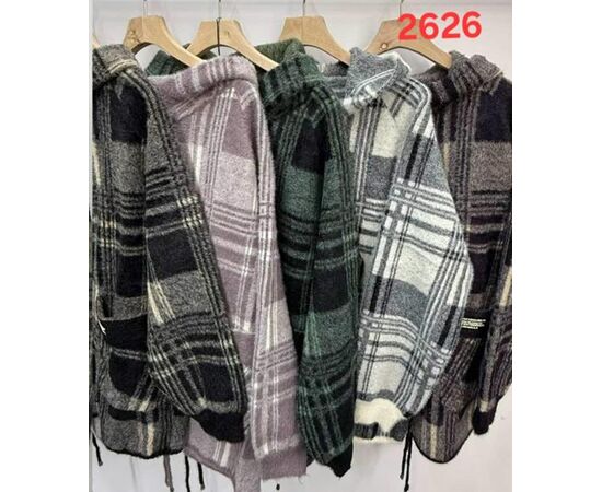 Кофта женская 2626 mix р.50-56 "PALMIRA" недорого оптом от прямого поставщика Фотография Кофта женская 2626 mix р.50-56 "PALMIRA" недорого оптом от прямого поставщика