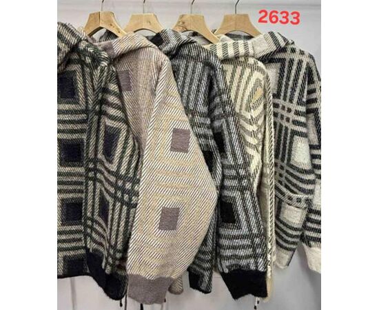 Кофта женская 2633 mix р.50-56 "PALMIRA" недорого оптом от прямого поставщика Фотография Кофта женская 2633 mix р.50-56 "PALMIRA" недорого оптом от прямого поставщика