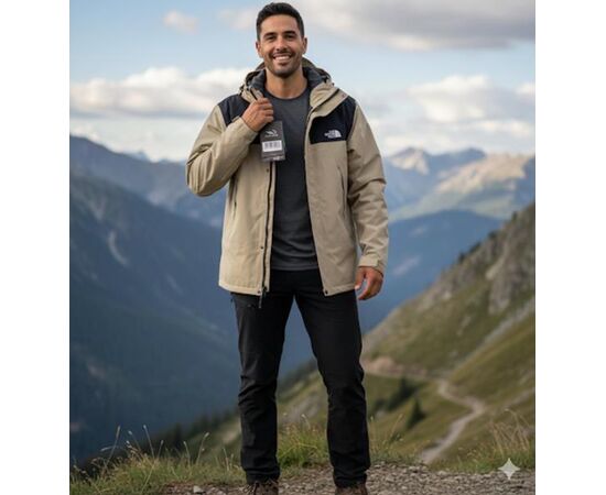 Ветровка мужская 6706 beige р.M-3XL "MACCALI" недорого оптом от прямого поставщика Фотография Ветровка мужская 6706 beige р.M-3XL "MACCALI" недорого оптом от прямого поставщика