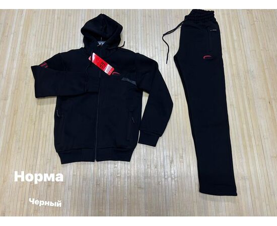 Костюм спортивний чоловічий NW198 black р.S-2XL "Navas" недорого оптом від прямого постачальника Костюм спортивний чоловічий NW198 black р.S-2XL "Navas" недорого оптом від прямого постачальника