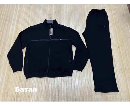 Костюм спортивный мужской NW199 black р.7XL-10XL "Navas" недорого оптом от прямого поставщика Фотография Костюм спортивный мужской NW199 black р.7XL-10XL "Navas" недорого оптом от прямого поставщика