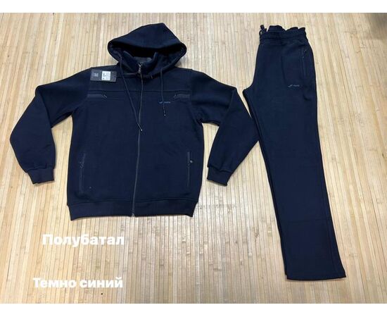 Костюм спортивный мужской NW223 navy р.XL-3XL "Navas" недорого оптом от прямого поставщика Фотография Костюм спортивный мужской NW223 navy р.XL-3XL "Navas" недорого оптом от прямого поставщика