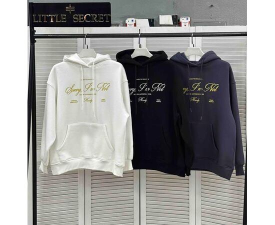 Худі жіноче 500234 white р.S-L "Little Secret" недорого оптом від прямого постачальника Худі жіноче 500234 white р.S-L "Little Secret" недорого оптом від прямого постачальника