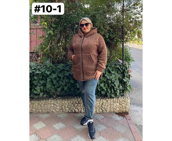 Куртка женская демисезонная 10-1 brown р.52-58 "ZLATA" недорого оптом от прямого поставщика Фотография Куртка женская демисезонная 10-1 brown р.52-58 "ZLATA" недорого оптом от прямого поставщика