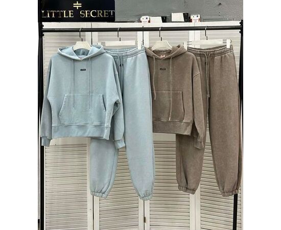 Костюм спортивный женский 500227 l.blue р.S-L "Little Secret" недорого оптом от прямого поставщика Фотография Костюм спортивный женский 500227 l.blue р.S-L "Little Secret" недорого оптом от прямого поставщика